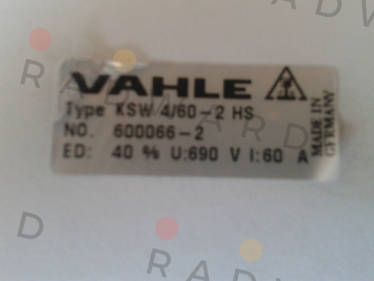 Vahle-SA-KSW4/60-2HS28-40 (0600066/00-2) price