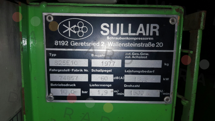 Sullair-Platine U1 / Versorgungs- und Steuerkarte für S25 E10  price