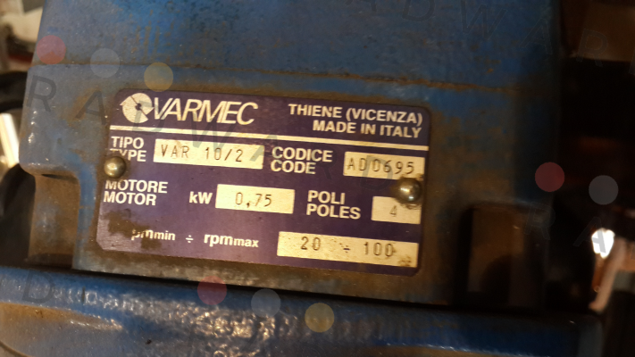 Varmec-TYPE 10/2 oem for F.M.B. Fabbrica Macchine Bergamo (S.R.L.)  price