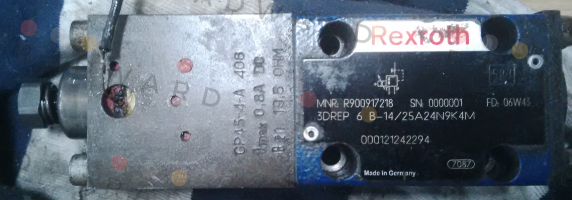 Rexroth-R900917218, obsolete/alternative P/N: R900956636 Type: 3DREP 6 B-2X/25EG24N9K4/M  price