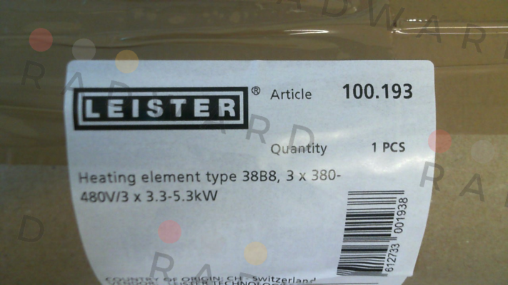 Leister-100.193 Typ 38B8 price