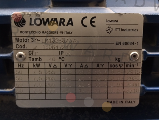 Lowara-PLM132B3/375 IE2  price