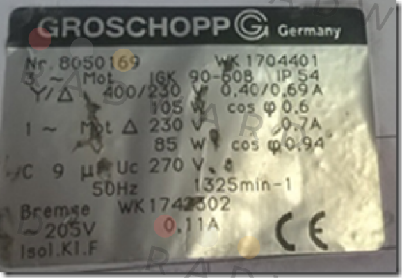 Groschopp-IGK90-60B  price