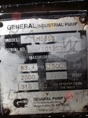 General Pump-11013035 replaced with MWSR50   price