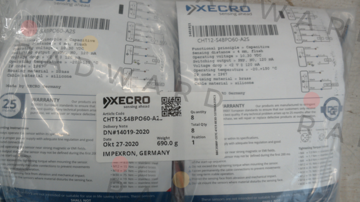 Xecro-CHT12-S4BPO60-A2S price