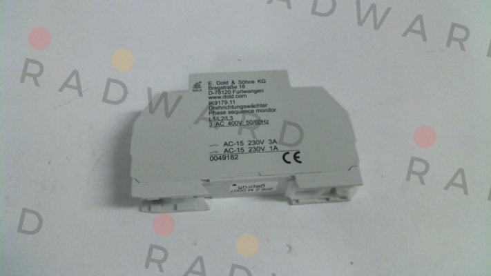 Dold-p/n: 0049182, Type: IK9179.11 3AC50/60HZ 400V price