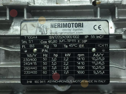 Neri Motori-T100A 2,2 4P B3 MULT+UL+CSA price