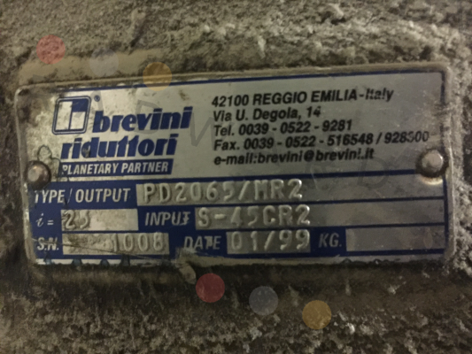 Brevini-PD2065/MR2/25/S-45CR2 (1113032)  price