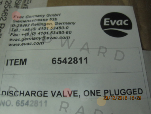 Evac-6542811 price