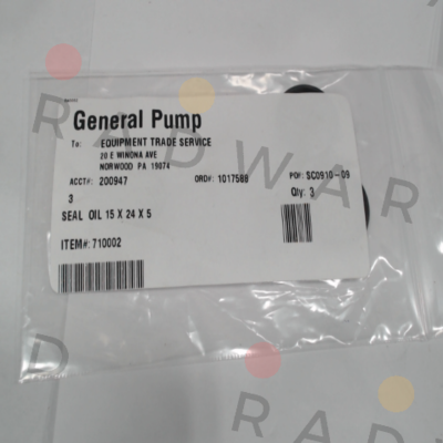 General Pump-710002 price