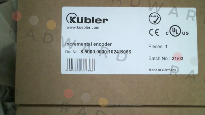 Kübler-8.5000.0000.1024.S066 (249556) price