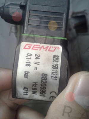 Gemü-88206991 (8258 15D 112 21 24 DC) price