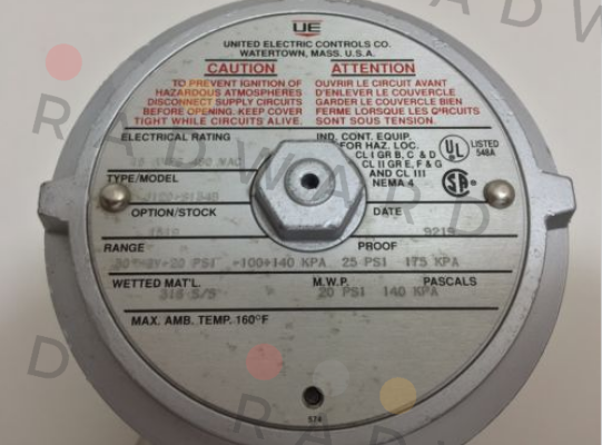 United Electric-J120-S134B-1180-M201-M446-QC1  price