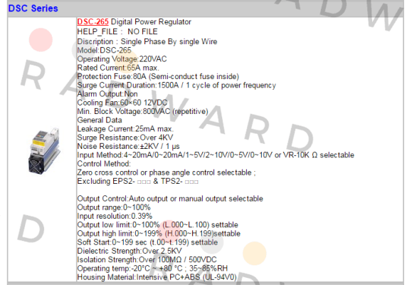 Fotek-DSC-265 - (AC220V) price