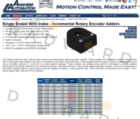 Anaheim Automation-360SI  price