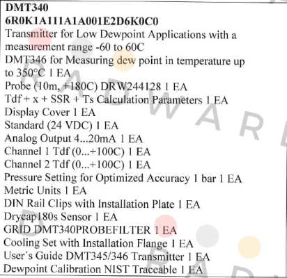 Vaisala-DMT340 6R0K1A111A1A001E2D6K0C0  price