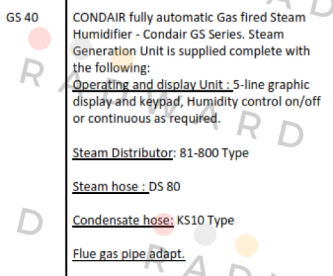 Condair-1509817  price