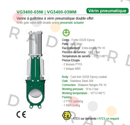 Tecofi-VG3400-03NI0100  price