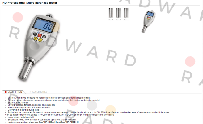 Sauter-HDD 100-1  price