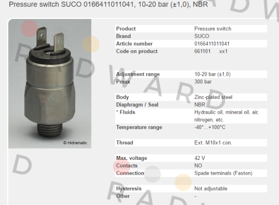 Suco-0.166.411.01.1.041 price