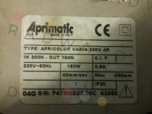 Aprimatic-43503/023 price