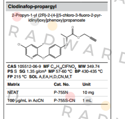 AccuStandard-P-755N (chemical) 10 mg  price