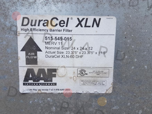 AAF-515-549-015 REPLACED BY XL60N (M516-101-001)  price