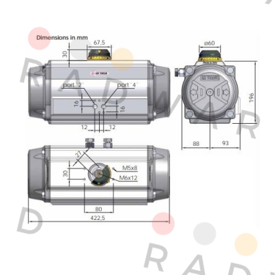 Air Torque-DR00600UF10F1227AZ price