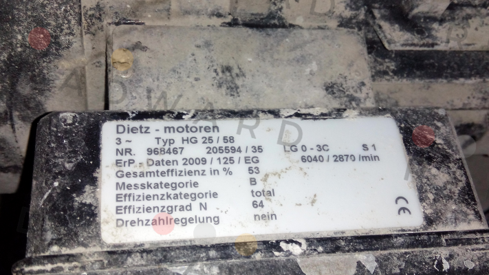 Dietz-Motoren-Radial Fan Part For HG 25/58  price