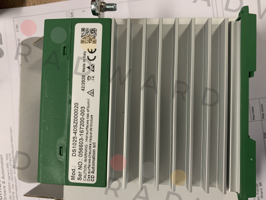 CD AUTOMATION-SCR CD3000S 1PH/25A/-/480V/NO/SSR/ZC/NF/EM  (new code DS102540SZ000020) price