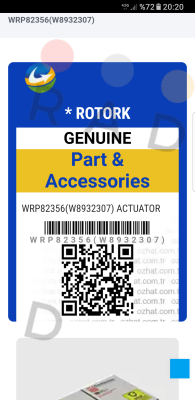 Rotork-WRP82356(W8932307)    price