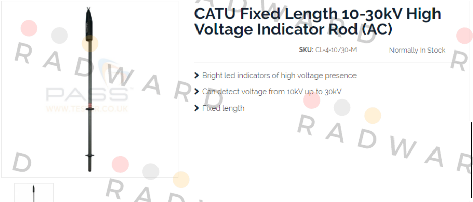 Catu-CL4-10/30-M obsolete, replaced by CL-465-10/30-M price