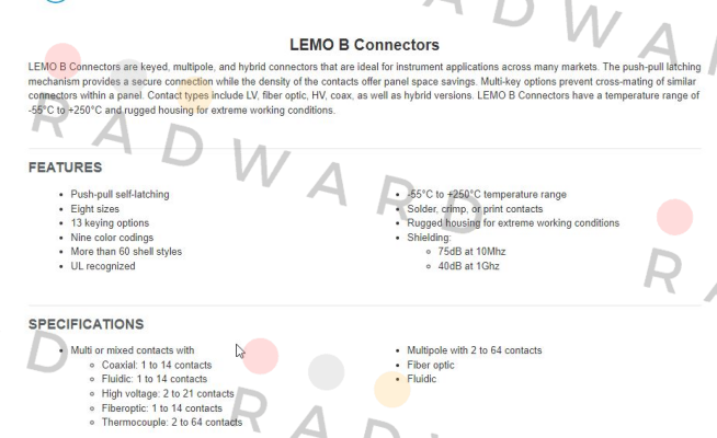 Lemo-ECJ.2B.304.CLA price