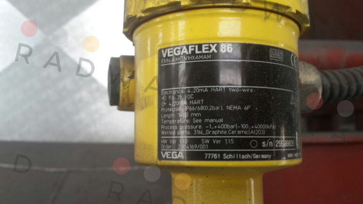 Vega-P/N: FX86.AXHTN1HXAMAM, Type: Vegaflex 86 price