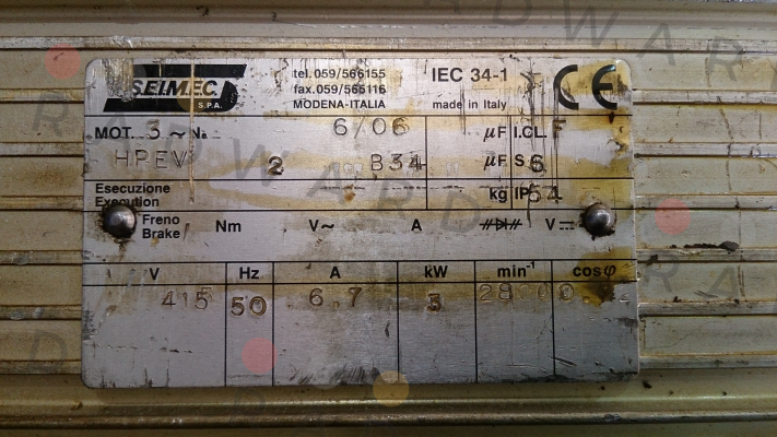 Seimec (Rossi)-HPEV71SA SEIMEC-Flachmotor  price