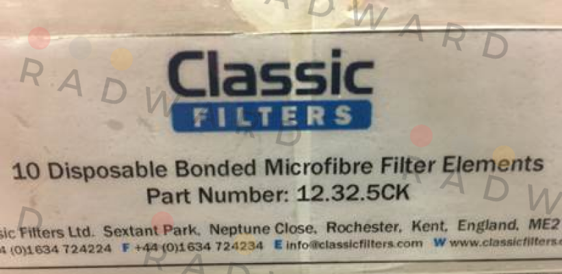 Classic filters-Typ: GF-12-32-50CK (1box = 10pcs)  price