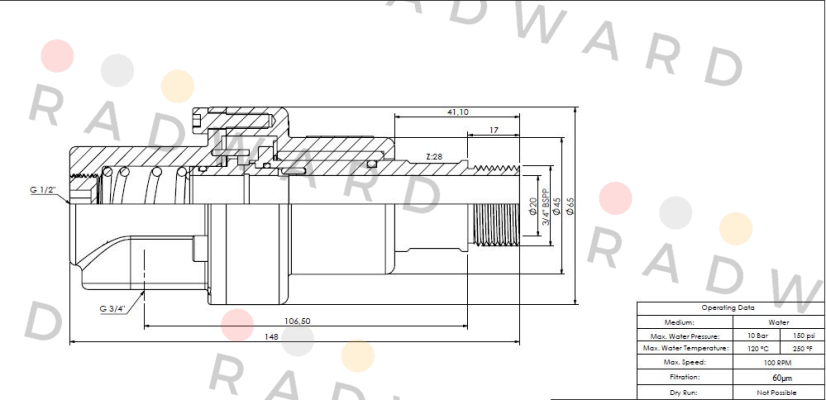 Rotofluid-R0053-3321-307R  price