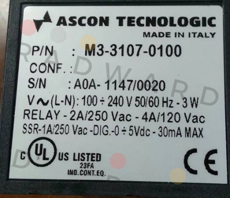 Ascon-M3-3107-0200 price