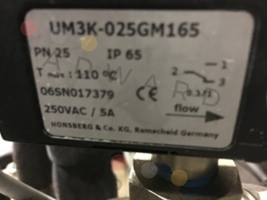 Honsberg-UM3K-025GM165 price