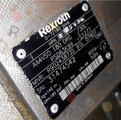 Rexroth-AA4VS0 180 DRG/30L-PSD63K99-S1277 not available  price