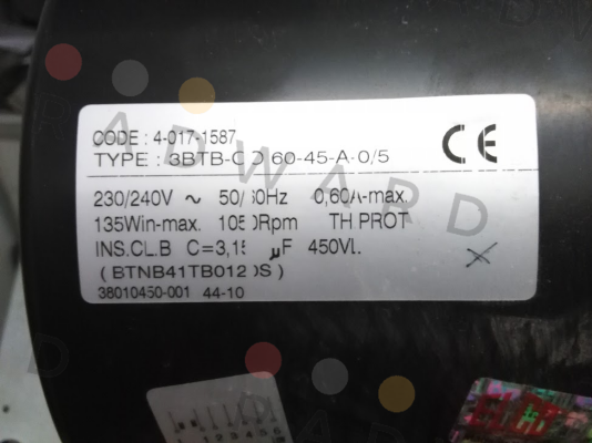 Elco-GMV 3BTB.CO.60.45.A.0/5 *40171587* 1893000729 price