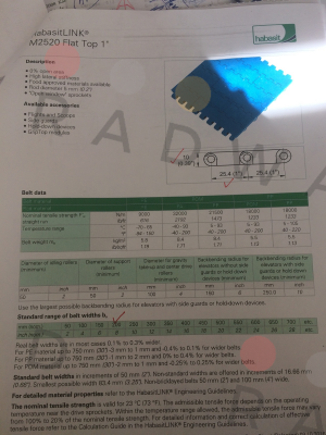 Habasit-M2520 BAC  price