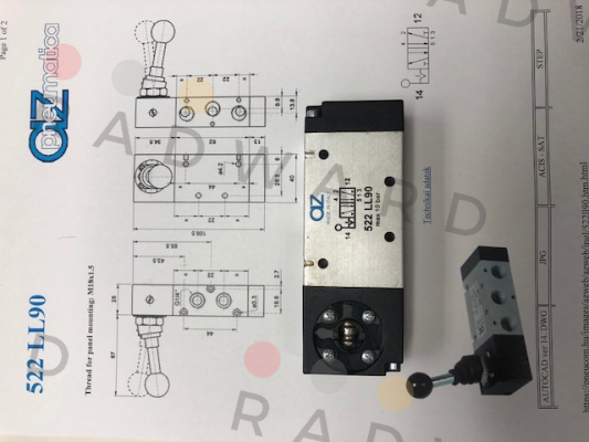 AZ Pneumatica-522 LL90 price