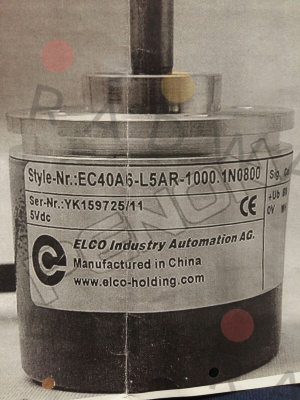 Elco-EC40A6-L5AR-1000.1N0800 price