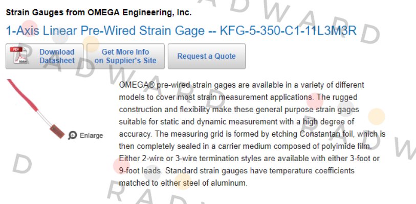 Omega-KFG-5-350-C1-11L3M3R  price