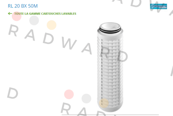 Atlas Filtri-RL 20 BX 50 mcr / RA5017214 price