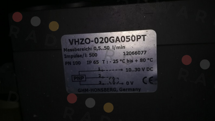 Honsberg-VHZ-O-020GA050PT price