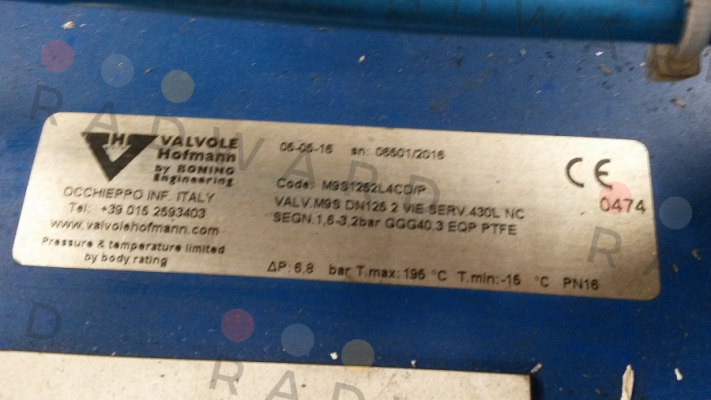 Valvole Hofmann-M9S1252L4CD/P  price