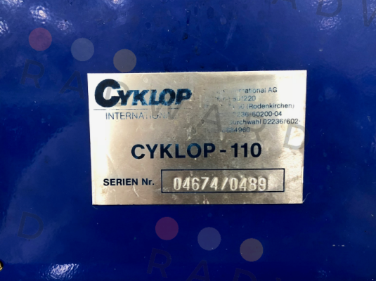 Cyklop-04674/0489 - replaced with 74504270   price