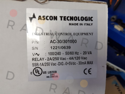 Ascon-P/N AC-30/301000  price